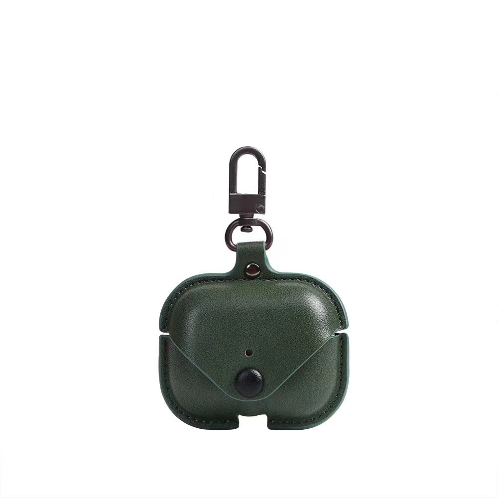 Wholesale Solid Color Faux Leather Headphone Cases
